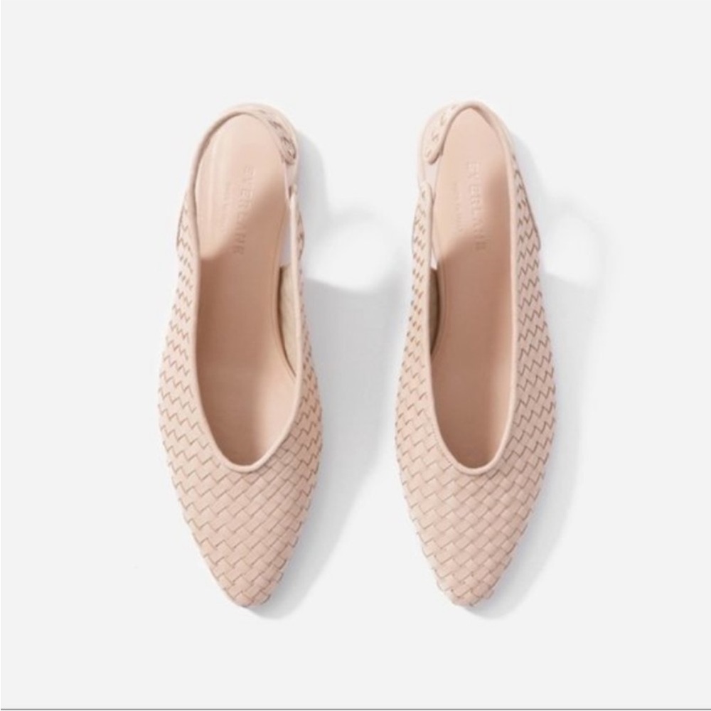 NWOT Everlane Leather Slingback